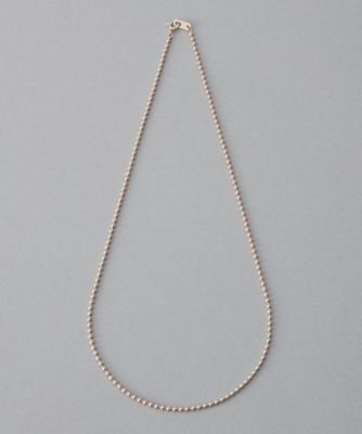 【ＷＥＢ先行発売】ボールチェーン　ネックレス