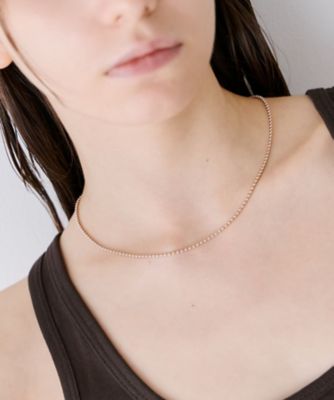 【ＷＥＢ先行発売】ボールチェーン　ネックレス