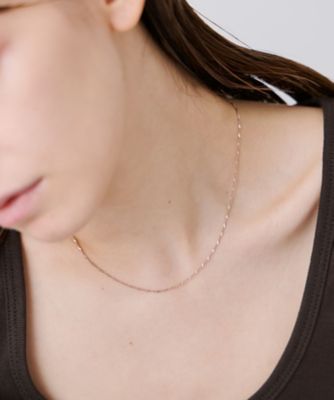 【ＷＥＢ先行発売】スクリュースエッジチェーン　ネックレス