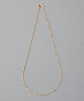 【ＷＥＢ先行発売】カッティング小豆チェーン　ネックレス