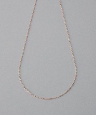 【ＷＥＢ先行発売】カッティング小豆チェーン　ネックレス