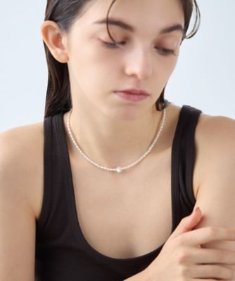 デイアップ］ パール ネックレス | ete bijoux (Women)/エテ ビジュー