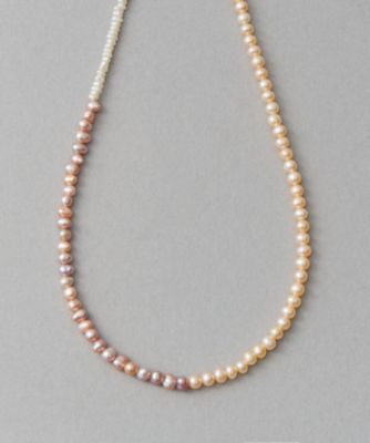 K10YG ライスパール ステーション ネックレス | ete bijoux