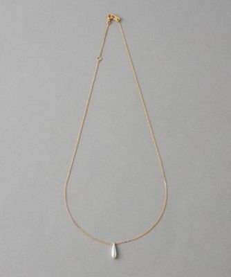 ポルカドット］ ドロップ バイカラー ネックレス | ete bijoux (Women