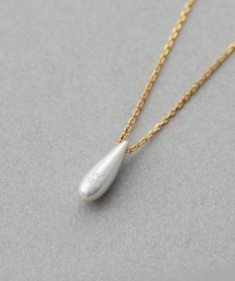ポルカドット］ ドロップ バイカラー ネックレス | ete bijoux (Women