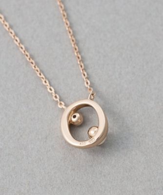 レイヤード］ パール／ダイヤモンド ネックレス | ete bijoux (Women