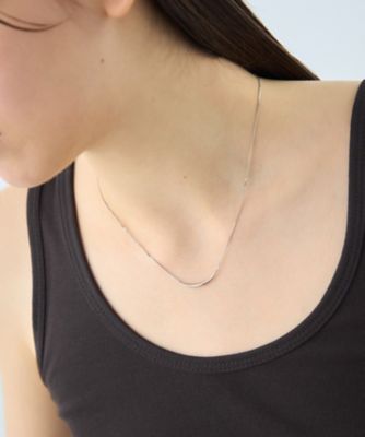 レイヤード］ カーヴライン ネックレス | ete bijoux (Women)/エテ