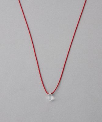 スウィングドロップ］ ナチュラルストーン コード ネックレス | ete