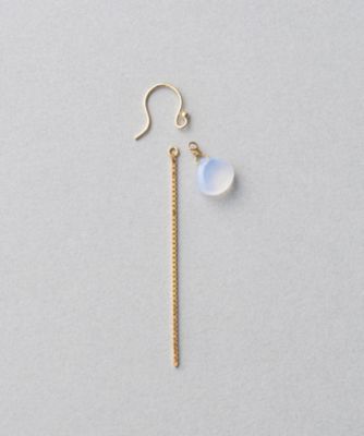 ピアス＆ピアスチャーム　ナチュラルストーン／チェーン
