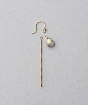 ピアス＆ピアスチャーム　ナチュラルストーン／チェーン