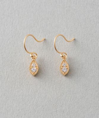 ＜三越伊勢丹/公式＞ ete bijoux (Women)/エテ ビジュー クリアビジュー ピアス マーキス A ピアス・イヤリング【三越伊勢丹/公式】