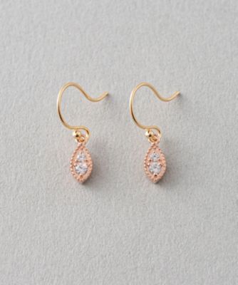 ＜三越伊勢丹/公式＞ ete bijoux (Women)/エテ ビジュー クリアビジュー ピアス マーキス B ピアス・イヤリング【三越伊勢丹/公式】