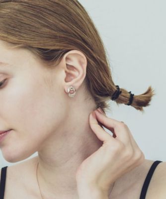 ete ビジュー サークル ピアス ete（エテ） ピアス ビジュー サークル ピアス レディース : ZOZOTOWN