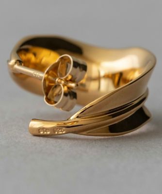 リーフ　フープピアス