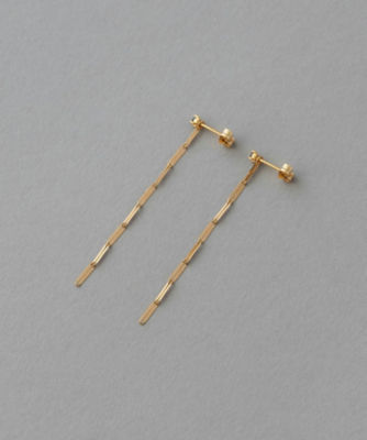 ラブラドーライト チェーン ピアス | ete bijoux (Women)/エテ
