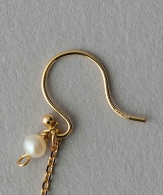 パール／ナチュラルストーン　ピアス
