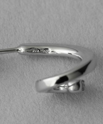 ビジュー ワンストローク ピアス | ete bijoux (Women)/エテ ビジュー