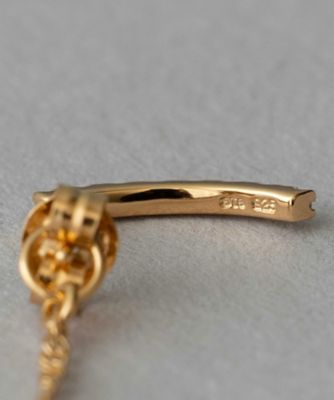 ビジュー　チェーン　ピアス