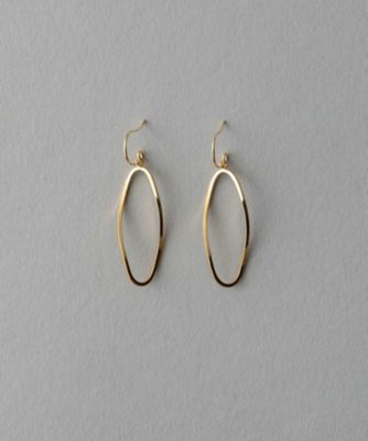 ＜ete bijoux (Women)＞オーバル　ピアス
