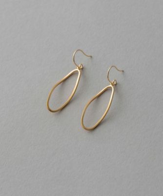 オーバル　ピアス
