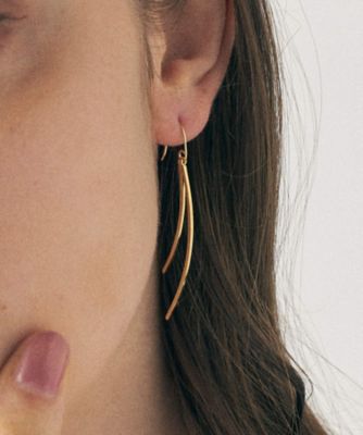ダブルライン ピアス | ete bijoux (Women)/エテ ビジュー