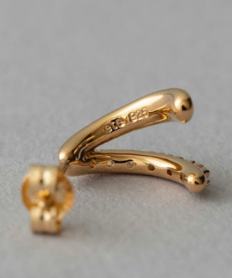 ビジュー ダブルライン ピアス | ete bijoux (Women)/エテ ビジュー