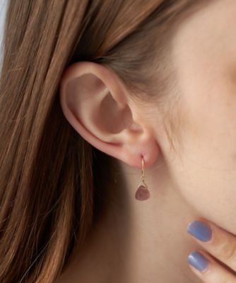 ナチュラルストーン　ピアス