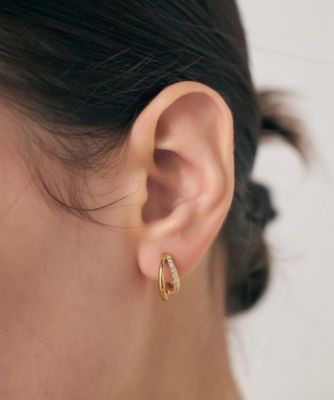 ビジュー　ハグピアス