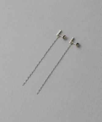 ete ビジューチェーンピアス チェーン ビジュー ピアス | ete bijoux (Women)/エテ ビジュー