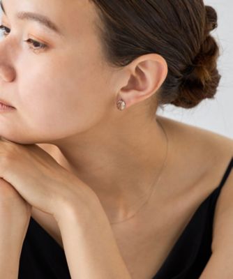 ナチュラルストーン　ピアス