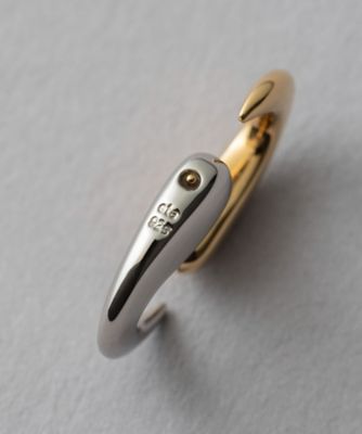 バイカラー フローピアス | ete bijoux (Women)/エテ ビジュー