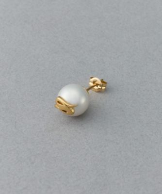 ［ハッピーカムカム］　パール　スネーク　ピアス