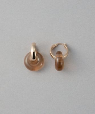 ＜ete bijoux (Women)＞［ウォーターマーク］　フープピアス