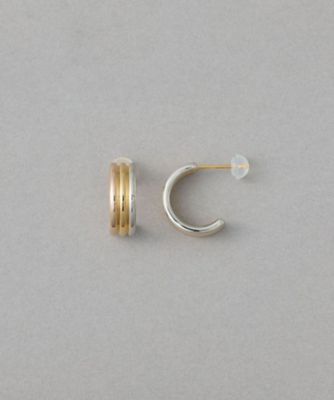 トリカラー］ フープピアス | ete bijoux (Women)/エテ ビジュー