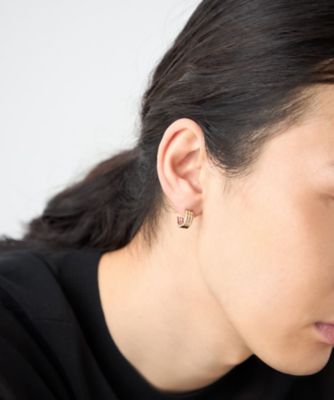 トリカラー］ フープピアス | ete bijoux (Women)/エテ ビジュー