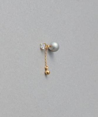 ete bijoux (Women)/エテ ビジュー [オーナメントピアス] 淡水パール/ビジュー イエローゴールド ピアス・イヤリング【三越伊勢丹/公式】