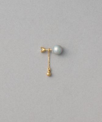 オーナメントピアス］ 淡水パール／ビジュー | ete bijoux (Women