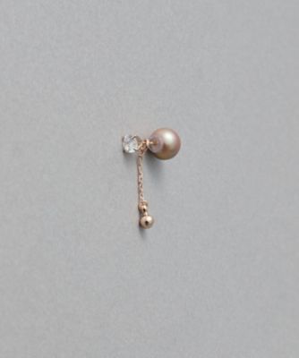 ete bijoux (Women)/エテ ビジュー [オーナメントピアス] 淡水パール/ビジュー ピンクゴールド ピアス・イヤリング【三越伊勢丹/公式】