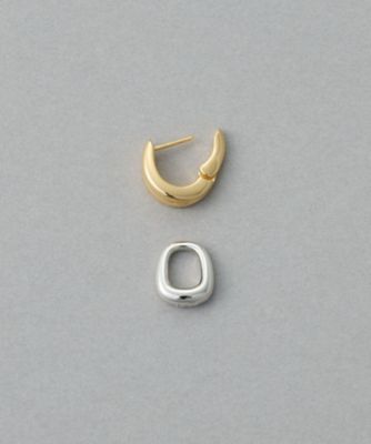 チャーム ハグピアス バイカラー | ete bijoux (Women)/エテ ビジュー