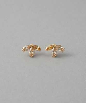 ete bijoux (Women)/エテ ビジュー ビジュー ポインセチア ピアス イエローゴールド ピアス・イヤリング【三越伊勢丹/公式】