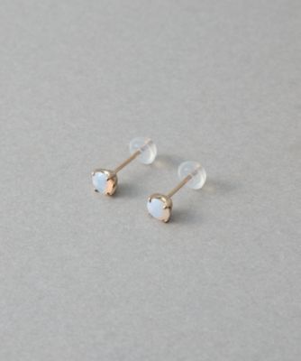 美品✨️ ete ビジューピアス 現行品 ミストピンク 片側キャッチ欠品