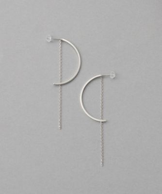＜ete bijoux (Women)＞アーチ／チェーン　ピアス