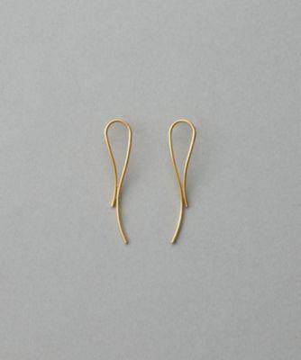 ete bijoux (Women)/エテ ビジュー カーヴィーライン ピアス イエローゴールド ピアス・イヤリング【三越伊勢丹/公式】