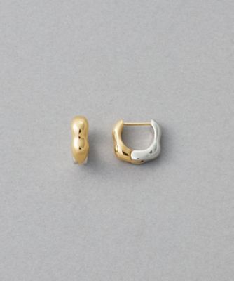 ONLINE Limited］ バイカラー ハグピアス | ete bijoux