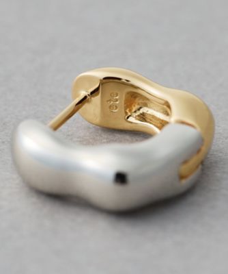 ONLINE Limited］ バイカラー ハグピアス | ete bijoux