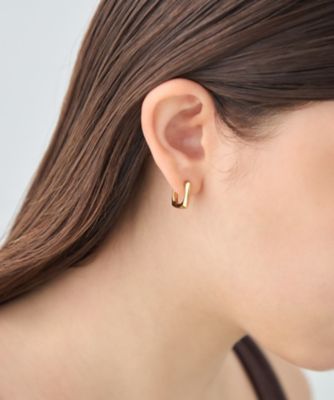 オブジェ］ スクエア ピアス | ete bijoux (Women)/エテ ビジュー
