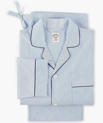 ＜Brooks Brothers＞ブロード　ストライプ　パジャマ　Ｔｒａｄｉｔｉｏｎａｌ　Ｆｉｔ