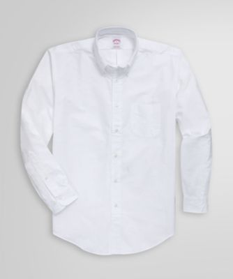 ＜Brooks Brothers＞コットン　オックスフォード　ソリッド　ボタンダウンシャツ