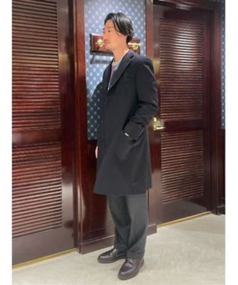 Brooks Brothers カシミヤ チェスターコート ウール/カシミヤ ソリッド チェスターフィールドコート | Brooks