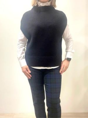 メリノウール モックネック ベスト | Brooks Brothers/ブルックス